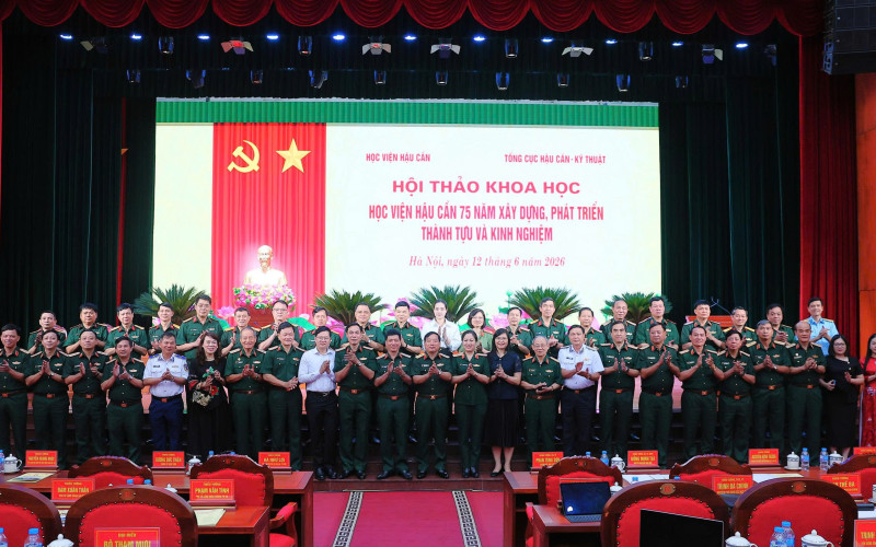 HỘI THẢO KHOA HỌC “HỌC VIỆN HẬU CẦN 75 NĂM XÂY DỰNG, PHÁT TRIỂN - THÀNH TỰU VÀ KINH NGHIỆM”
