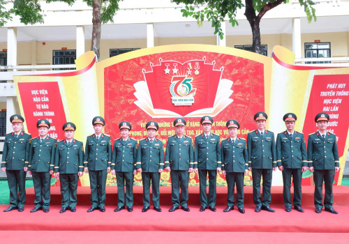 VINH QUANG 75 NĂM HỌC VIỆN HẬU CẦN - NỀN TẢNG HƯỚNG VỀ TƯƠNG LAI