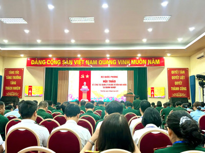 KHOA TÀI CHÍNH, HỌC VIỆN HẬU CẦN THAM DỰ HỘI NGHỊ DOANH NGHIỆP QUÂN ĐỘI NĂM 2026