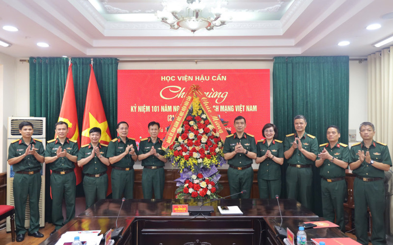 HỌC VIỆN HẬU CẦN CHÚC MỪNG NGÀY BÁO CHÍ CÁCH MẠNG VIỆT NAM