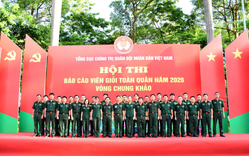 HỌC VIỆN HẬU CẦN THAM GIA VÒNG CHUNG KHẢO HỘI THI BÁO CÁO VIÊN GIỎI TOÀN QUÂN NĂM 2026