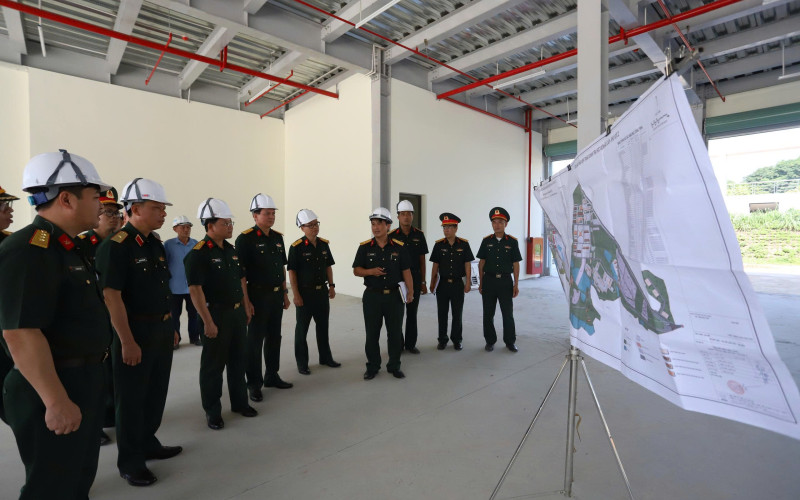 ĐOÀN GIÁM SÁT ĐÁNH GIÁ ĐẦU TƯ BỘ QUỐC PHÒNG ĐÁNH GIÁ TỔNG THỂ ĐẦU TƯ NĂM 2026 ĐỐI VỚI HỌC VIỆN HẬU CẦN