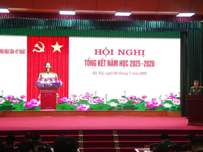 LÀM TỐT CÔNG TÁC THAM MƯU, BẢO ĐẢM HẬU CẦN - KỸ THUẬT NĂM HỌC 2025 - 2026