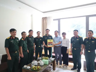 HỌC VIỆN HẬU CẦN VỚI NHỮNG CHUYẾN THĂM NGHĨA TÌNH NHÂN DỊP KỶ NIỆM 79 NĂM NGÀY THƯƠNG BINH - LIỆT SĨ