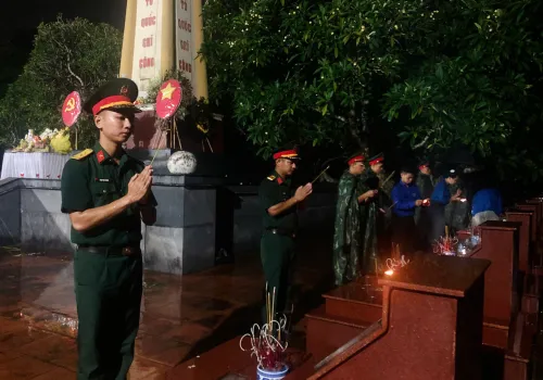 TIỂU ĐOÀN 4 TỔ CHỨC NHIỀU HOẠT ĐỘNG Ý NGHĨA NHÂN DỊP  KỶ NIỆM 79 NĂM NGÀY THƯƠNG BINH LIỆT SĨ (27/7/1947 - 27/7/2026)