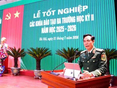 HỌC VIỆN HẬU CẦN: TỶ LỆ HỌC VIÊN TỐT NGHIỆP RA TRƯỜNG LOẠI KHÁ, GIỎI ĐẠT 100%