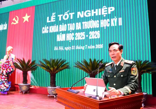 HỌC VIỆN HẬU CẦN: TỶ LỆ HỌC VIÊN TỐT NGHIỆP RA TRƯỜNG LOẠI KHÁ, GIỎI ĐẠT 100%